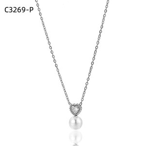 สร้อยคอแฟชั่น C3269 สำหรับผู้หญิง เครื่องประดับคุณภาพสูง - Product Image 1