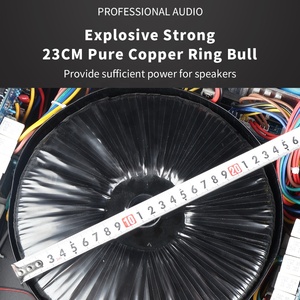 Máy khuếch đại âm thanh hệ thống <span class=keywords><strong>PA</strong></span> MIA-AW800 4 kênh 800W 8-ohm 1600W 4-ohm 2400W 2-ohm dành cho biểu diễn sân khấu - Product Image 6