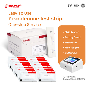 Equipamento de Teste Direto da Fábrica CE Fácil de Usar Equipamento de Teste de Micotoxinas Zearalenona e Detector de Aflatoxina para Análise de Trigo - Product Image 1