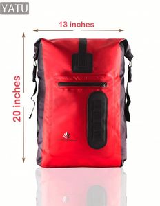 Tas Ransel Tahan Air PVC 20L dengan Logo Custom, untuk Mendaki, Kemah, Kayak, Arung Jeram, Olahraga Outdoor, Penjualan Panas - Product Image 6