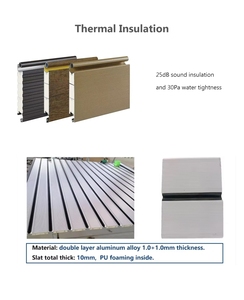 Porte de <span class=keywords><strong>garage</strong></span> automatique à enroulement rapide en aluminium, porte à enroulement spiralé haute vitesse - Product Image 4