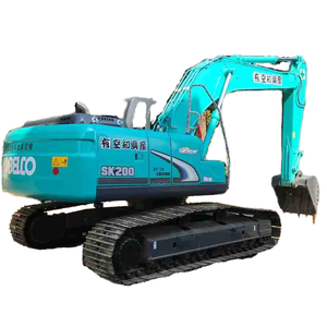 Excavatrice Kobelco SK200 d'occasion économique et bien entretenue avec composants hydrauliques pour les travaux de développement des infrastructures - Product Image 1