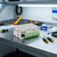 Módulo PLC Delta DVP-12SA2 de 12 Puntos, CPU Host DVP12SA211R, RS485, DC24V, 8/4 E/S, Controlador de Automatización Industrial, Programación PLC