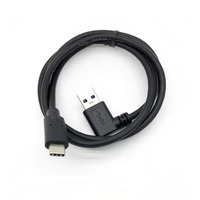 Sampel Gratis kabel pengisian Data adaptor Male tipe a Male ke Tipe C USB 3.0 sudut kanan kecepatan tinggi kustom