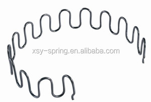 Özel kanepe paslanmaz çelik siyah kaplama zikzak tel formu bahar - Product Image 6