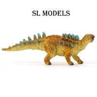 SL Modelleri Gerçekçi Çevre Dostu PVC Simülasyon Ankylosaurus Dinozor Oyuncakları Hayvan Temalı PE Poşet Ambalajlı Bitmiş Ürün Unisex