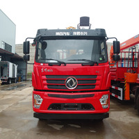 Grue montée sur camion 4X2 8ton sany palfinger, grue à flèche hydraulique mobile, camion, manipulateur télécommandé sur camion