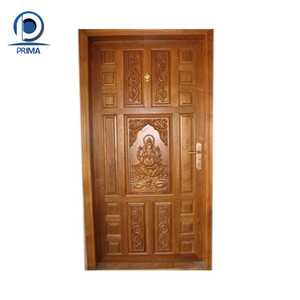 Entrada cálida Dd una elegancia atemporal <span class=keywords><strong>a</strong></span> su hogar con nuestras puertas de madera bellamente diseñadas Entrada residencial Puerta de madera maciza - Product Image 2