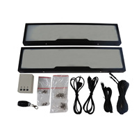 Film occultant électronique en silicone pour cadre de plaque d'immatriculation invisible UE, adapté aux salons automobiles, télécommandé Ato