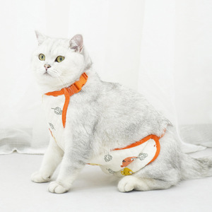 สายรัดหน้าท้องสุนัข ผ้าฝ้ายใส่สบายทุกฤดูกาล สำหรับคอร์กี้และแมว - Product Image 4