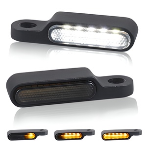 ไฟเลี้ยว LED อเนกประสงค์สำหรับมอเตอร์ไซค์ครุยเซอร์ขนาดเล็กติดแฮนด์ - Product Image 1