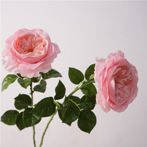 <span class=keywords><strong>Rose</strong></span> Papillon Artificielle au Toucher Réel - Product Image 2