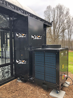 Climatiseur portable 14 kW 5 CV pour tentes, fêtes, mariages, refroidissement d'usine, R410a, volume d'air élevé, respectueux de l'environnement