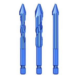 Siêu cứng đầy đủ từ gạch khoan bit bù đắp đầu Lập Dị khoan bit cho bê tông xi măng-đặc biệt Overlord tại chỗ khoan bit - Product Image 1