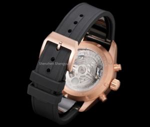 Nuevo Modelo de Reloj Mecánico para Hombre con Esfera Negra y Cristal de Zafiro - Product Image 6