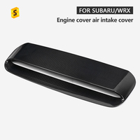 Shasha carbone capot de voiture sortie d'air superposition accessoires extérieurs en Fiber de carbone véritable pour Subaru WRX