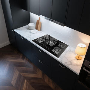 เตาแก๊สแบบตั้งโต๊ะ 5 หัวเตา เทคโนโลยีขั้นสูงจากจีน หน้าเตาทำจากกระจกเซรามิก สำหรับใช้ภายในและภายนอกอาคาร เหมาะสำหรับครัวเรือนและโรงแรม - Product Image 5