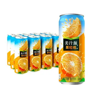 Toptan meyve suyu 310ml egzotik içecekler çin alkolsüz içecekler suyu portakal suyu