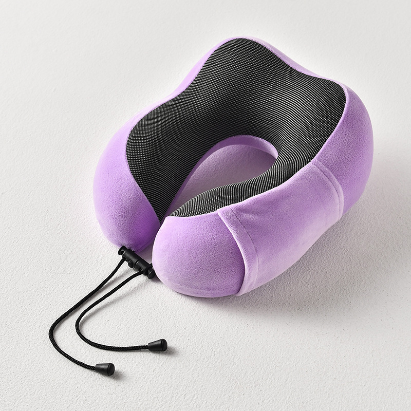U-shaped Memory Foam Travel Neck Pillow - Relieve Pain