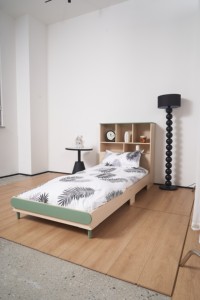 <span class=keywords><strong>Cama</strong></span> Juvenil <span class=keywords><strong>con</strong></span> Estante de Almacenamiento - Product Image 3