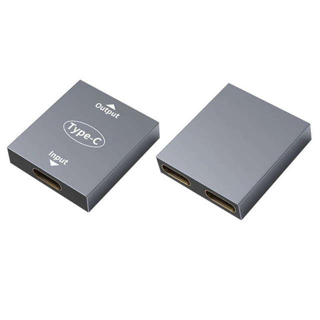 Type C Splitter USB C Female to Dual Type C Female 1 in 2 Out Only Supports Fast Charging