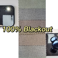 Vente chaude textile de maison linge style 100% blackout fenêtre rideaux tissu