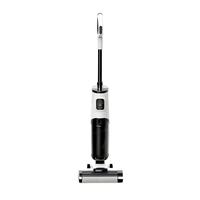 Aspirateur sans fil portatif avec écran LED, commandes vocales multilingues, nettoyage automatique à un bouton, pour sols humides et secs