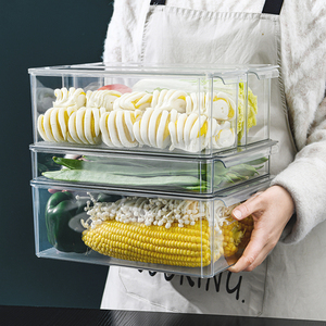 Refrigerator Organizer <strong>Bin</strong> Fridge Organizer Refrigerator Food Storage Container Set 7830 - Product Image 5
