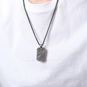 <span class=keywords><strong>Collar</strong></span> con colgante de perro de tejido Industrial Alin, colgante de acero inoxidable, cadena de cuerda, <span class=keywords><strong>collar</strong></span> para hombre, joyería - Product Image 6