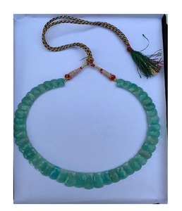 À la mode fait à la main en alliage de Zinc pierre naturelle collier classique artistique pierre précieuse conception chaîne bijoux pour femmes tenue d'occasion quotidienne - Product Image 2