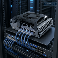 Mini PC Intel de 12.ª Generación N150 N100 N305 para Seguridad de Red, 6 Puertos LAN 2.5G POE, 1*DDR5, 1*COM, Router Firewall X86