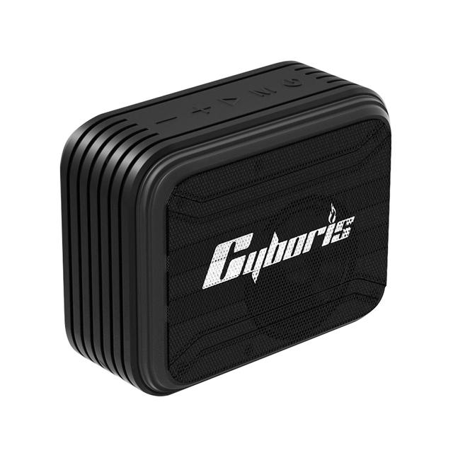 T2 Portable Outdoor Speaker, IPX7 Waterproof, 15W Wireless Stereo Sound, TWS Function, Radio & Voice Call Support