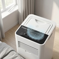 Climatiseur Électrique Portable - Déshumidification et Purification Uniquement - Télécommande - Écran Tactile - Qualité Export USA