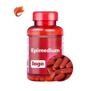 Capsule di erbe certificate GMP pillole di Epimedium potentemente creatina per capsule per adulti