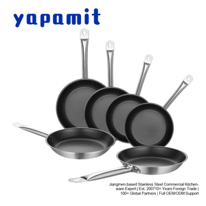 Sartén Antiadherente de 20 cm con Base Compatible con Inducción, Logotipo Personalizado ODM, Directo de Fábrica para Cocineros Caseros y <span class=keywords><strong>Pequeños</strong></span> Restaurantes - Product Image 1