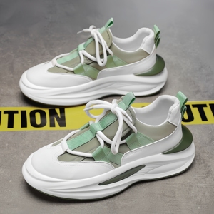 Chaussures Homme 2026 Nouveauté Respirantes Sport Chunky Tendance Rehaussantes Décontractées Style Course et Marche - Product Image 1