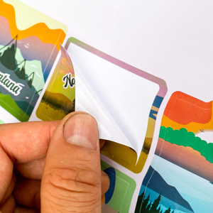 Vente en gros 50 états voyage USA Photo carte décalcomanie autocollants avec illustrations scéniques pour voyage remorque camping-car - Product Image 6