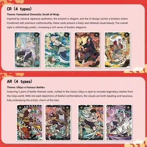 Prévente – Cartes à collectionner en papier <span class=keywords><strong>KAYOU</strong></span> NARU Ninja Smriti Earth Scroll 002 SEA Version anglaise – Animation japonaise en gros - Product Image 6