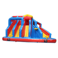 Banzai - Inflatable Water Slide N Soak Splash Park for Kids