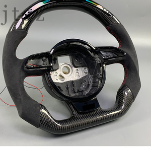 For <strong>Audi</strong> a SQ RS <strong>Q</strong> Series Sports Custom Leather Carbon Fiber Car Steering Wheel Interior Automotive Interior - Product Image 2