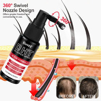 Produits de bain pour hommes, shampooing nourrissant pour le cuir chevelu, fortifiant, bloqueur de DHT, spray anti-chute de cheveux pour cheveux fins et gras, cuir chevelu endommagé