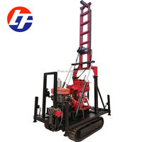 Fabriqué en Chine, machine de forage sur chenilles multifonctionnelle de 200 m de profondeur pour puits d'eau et mines