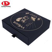 Boîte à tiroir personnalisée de luxe blanche pour cartes d'invitation de mariage