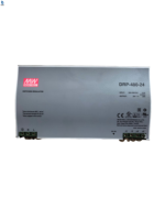 Alimentation à découpage PLC DRP-480-24, industrielle, CA 24V 20A, haute efficacité, protection contre les surcharges et les courts-circuits, compatible programmation PLC, garantie 1 an