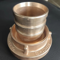 Raccord de poteau d'incendie en aluminium forgé par oxydation anodique, personnalisé, à prix usine compétitif