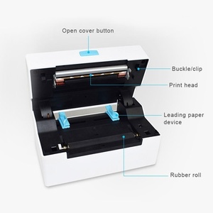 Máy tính để bàn có chiều rộng in 110mm để vận chuyển máy in nhãn 4 inch mã vạch nhiệt trực tiếp 203dpi trong kho bảo hành 1 năm - Product Image 4