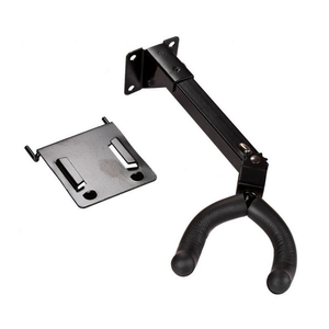 Percha de guitarra montada en la pared de metal de salida de fábrica con gancho largo y ranura para tarjeta de línea de música accesorios para <span class=keywords><strong>instrumentos</strong></span> <span class=keywords><strong>musicales</strong></span> - Product Image 6