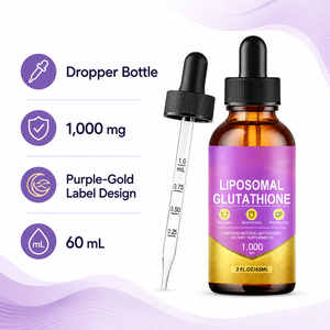 Complément alimentaire oral en huile de <span class=keywords><strong>L</strong></span>-Glutathion OEM/ODM, nutriments minéraux, 60 ml, gouttes liquides de fer - Product Image 3