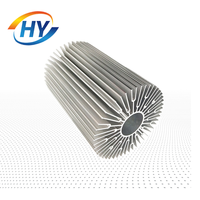 Dissipateur thermique personnalisé en aluminium série 6063, profil T5, fabriqué en usine par usinage CNC, pour le refroidissement d'équipements électroniques