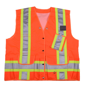 Gilet de sécurité réfléchissant en maille à 5 points de rupture CITICITY haute visibilité avec homologation ANSI/ISEA 107-2015 - Product Image 4